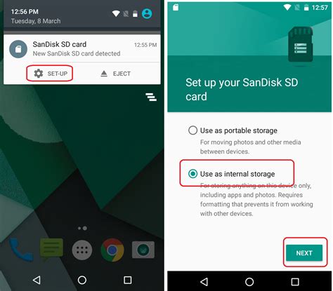 use sd card as internal storage|How to Set an SD Card as Default Storage in Android .